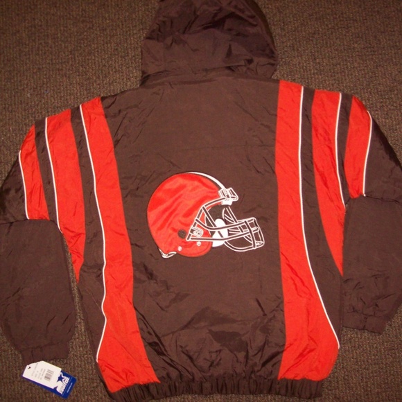 STARTER Fall 2019 Jackets & Coats Cleveland Browns Starter Half Zip
